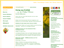 Tablet Screenshot of imkereiobstwiese.de